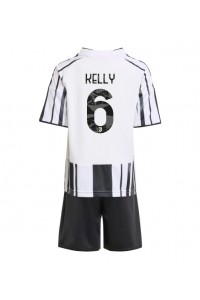 Juventus Lloyd Kelly #6 Babyklær Hjemme Fotballdrakt til barn 2025-26 Korte ermer (+ Korte bukser)